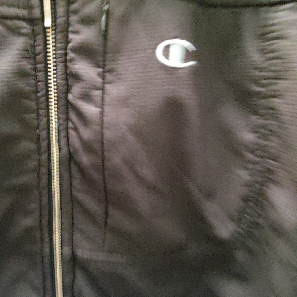 Champion Soft Shell Black Polyester Rain Jacket M… - image 4